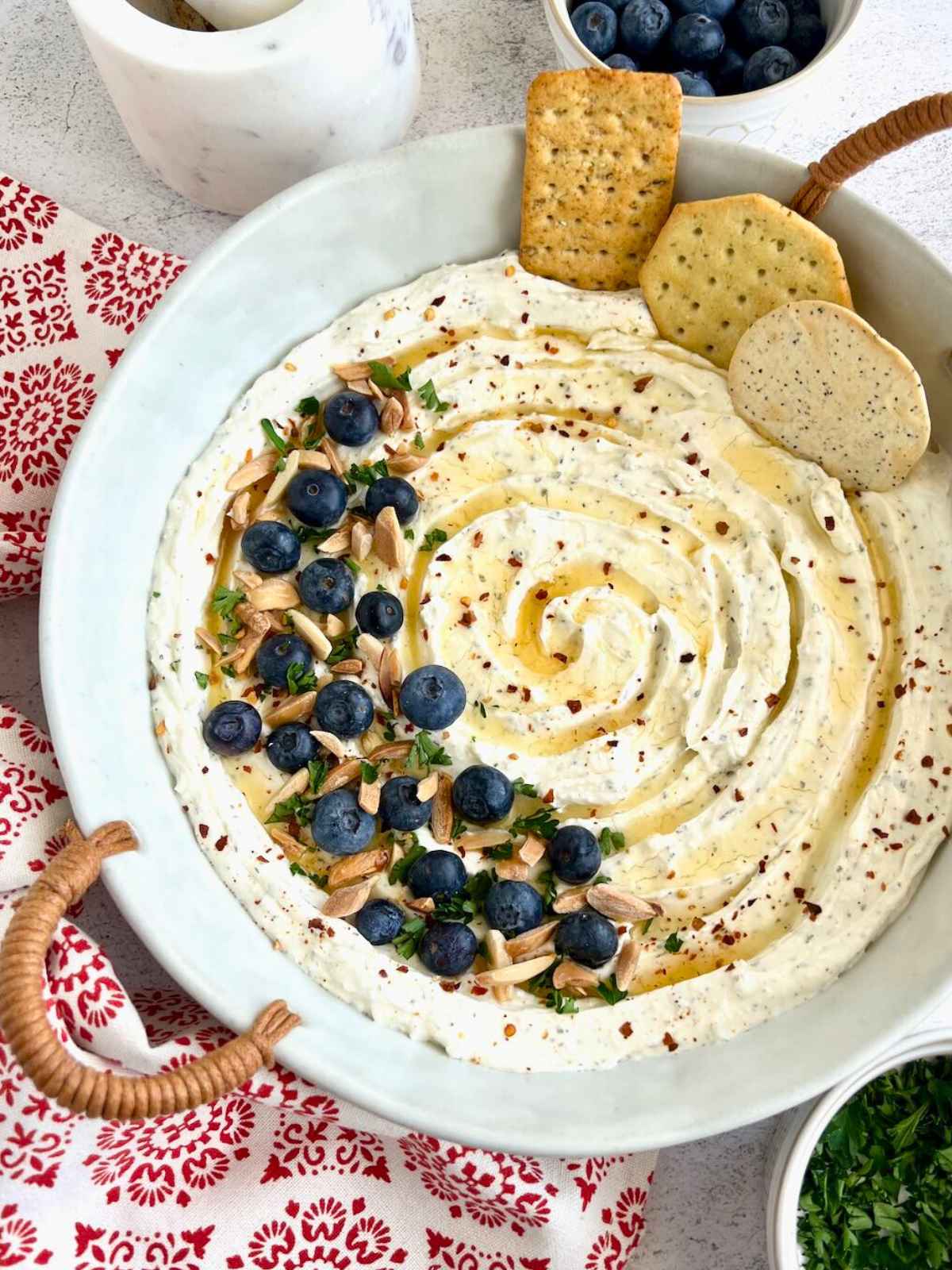 Whipped Feta Dip with Honey