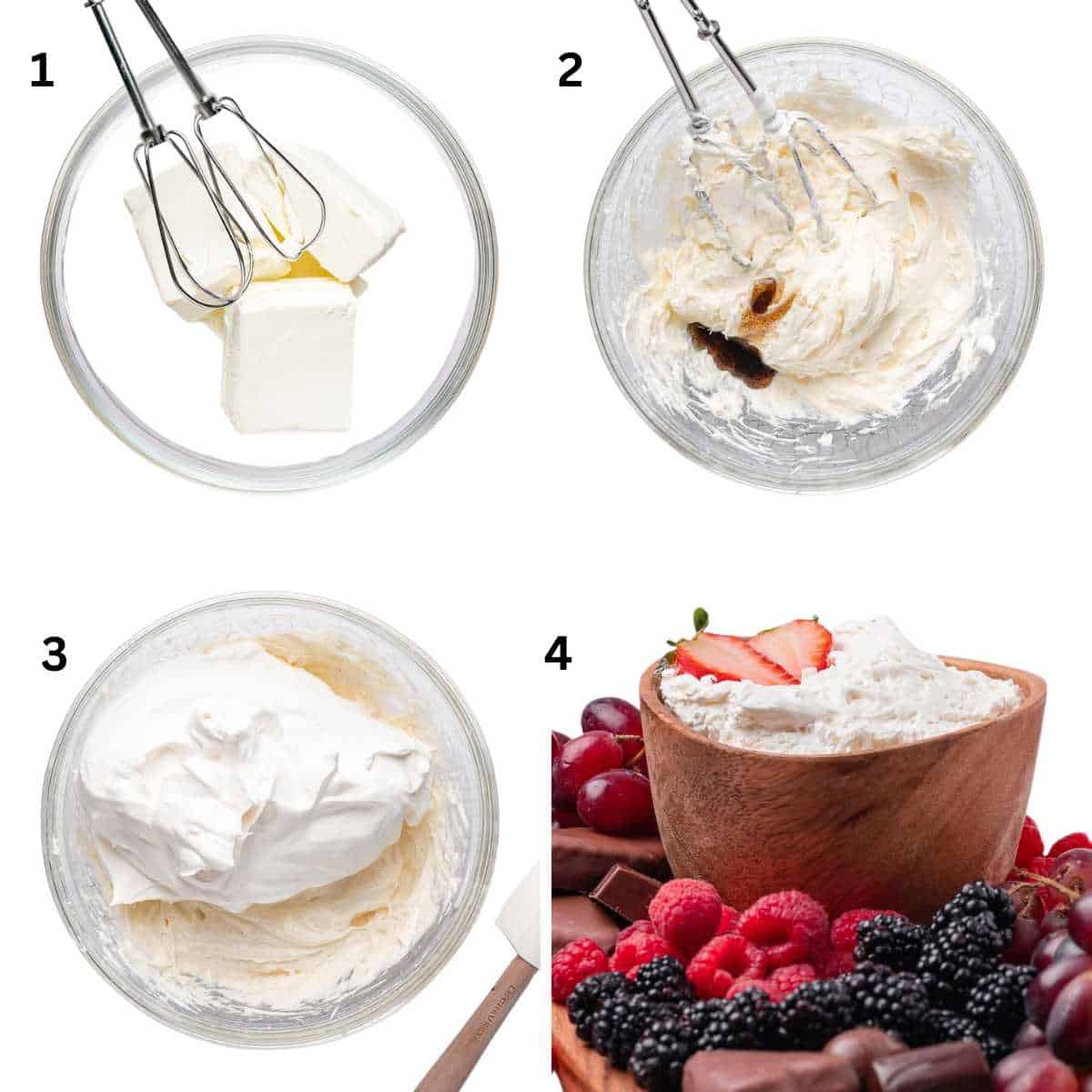 How to Make Marshmallow Fruit Dip with step by step photos.