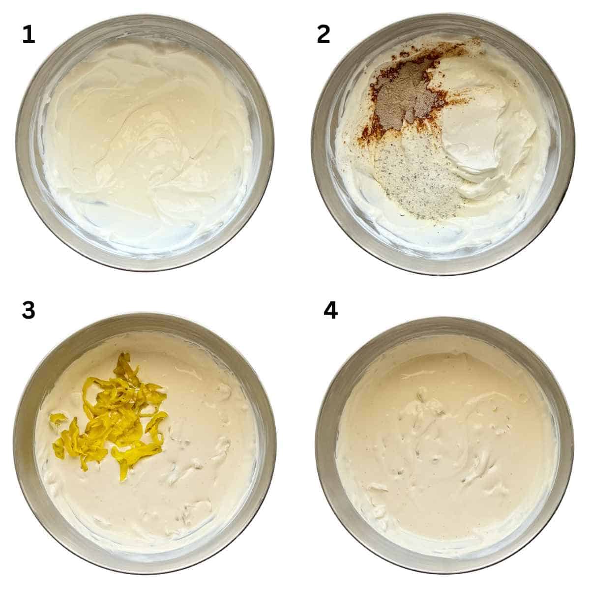 Step by step photos on how to make Mississippi Pot Roast dip.